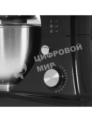 Миксер Galaxy Line GL 2230, черный, планетарный, 700 Вт, 12 скоростей