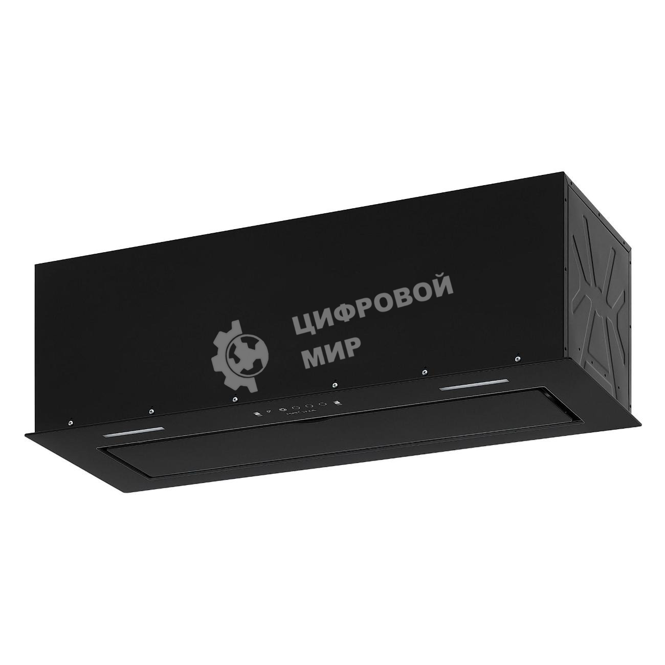 Полновстраиваемая вытяжка Krona ASPEN 900 BLACK SGC