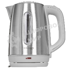 Чайник электрический Delta Lux DE-1015 серый 2кВт, 1.8 л