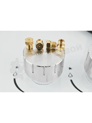 Варочная панель газ ZUGEL ZGH603W, белая