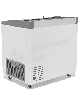 Морозильный ларь FROSTOR GELLAR FG 250 E, белый/серый, 240л, 2 корзины