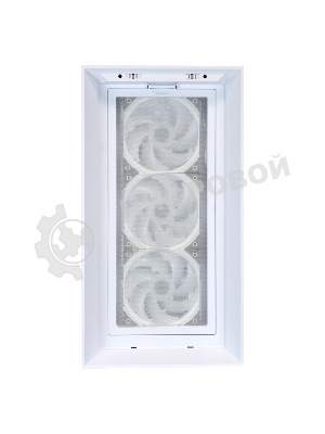 Компьютерный корпус ACD Lagrange; ATX, белый, FANS: 120мм ARGb: 3 Top + 1 Rear + HUB. Drive bay int: 3x3,5