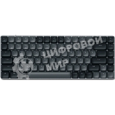 Клавиатура Satechi SM1 Slim Dark гибридная, USB Type-A, Bluetooth, радиоканал, чёрный