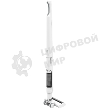 Пылесос вертикальный Candy CVC150W белый, питание от аккумулятора, 200 Вт, уборка сухая, пылесборник 1,3 л