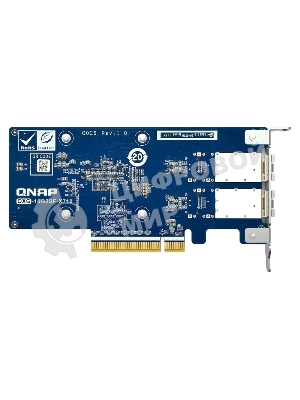 Сетевая карта QNAP Expansion Card QXG-10G2SF-X710 PCIe Gen3 x8 2x10GbE(SFP+)