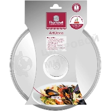 Крышка Rondell ArtDeco RDA-1710 (ST) стекло/стальной