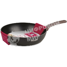 Сковорода Rondell Fest RDA-1340, 28 см, без крышки, черный