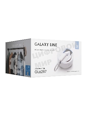 Отпариватель Galaxy GL 6287 небесный, 2500 Вт, 45 г/мин, 600 мл