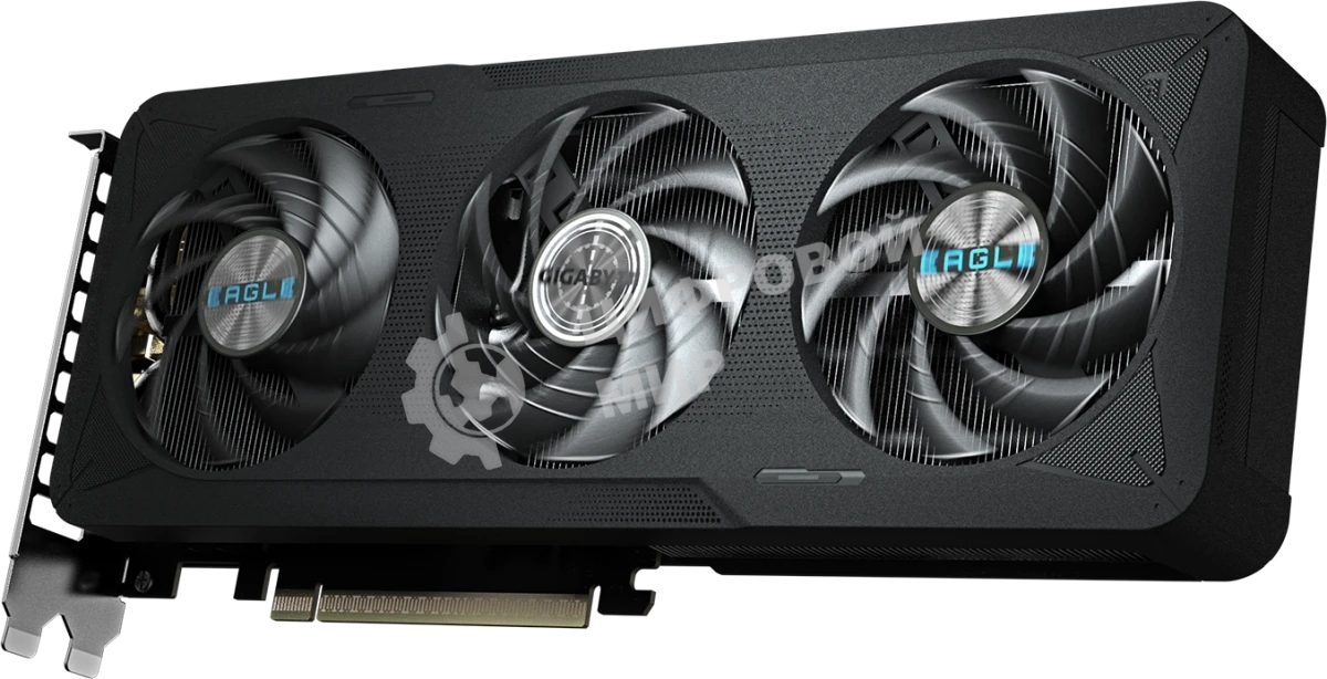 Видеокарта Gigabyte GeForce RTX 5060 Ti Eagle Max OC, NVIDIA RTX 5060 Ti, 16 ГБ GDDR7, 128 бит, PCI-e 5.0, 1xHDMI, 3xDP, 2617 МГц