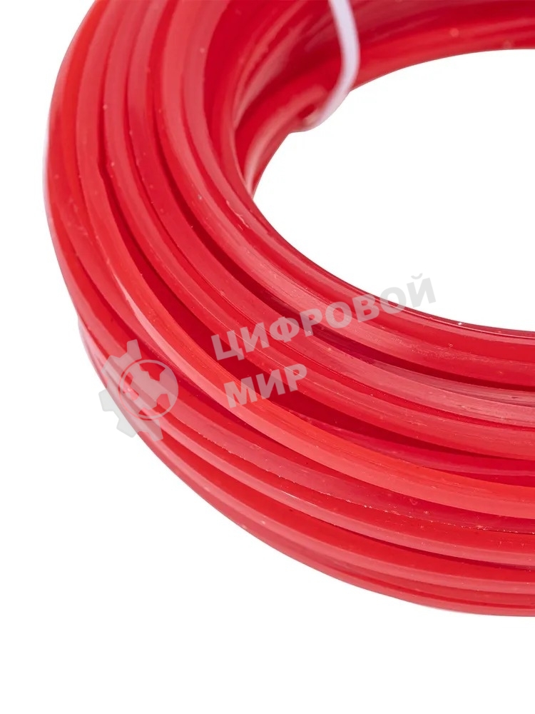 Леска для триммера MTX армированная алюминием квадрат 2,0 мм х 15 м