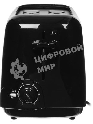 Тостер Moulinex TT1102 черный, 850 Вт, 2 слота