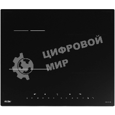 Индукционная варочная поверхность Haier HHK-Y64NTB, 4 конфорки, стеклокерамика, 7400 Вт