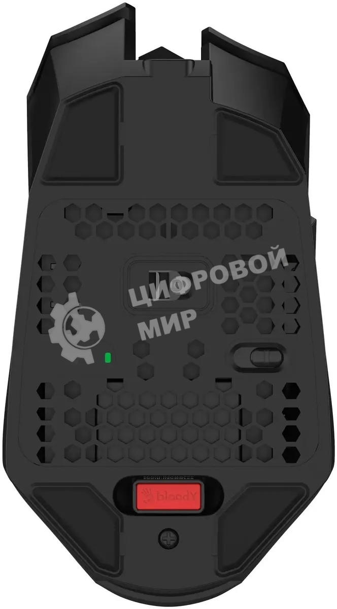 Мышь беспроводная A4Tech Bloody R36 Ultra черный, 12000 dpi, радиоканал, USB, кнопки - 7