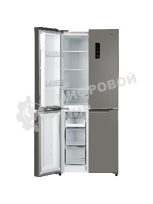 Холодильник Бирюса CD 405 I нержавеющая сталь двухкамерный 289/130л морозилка снизу Side by Side