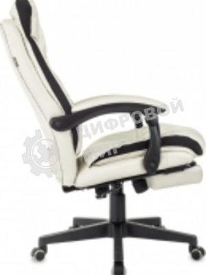 Кресло Бюрократ CH-824MSG-BF слоновая кость, экокожа