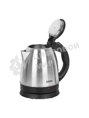 Чайник электрический BBK EK1503S черный/нержавеющая сталь