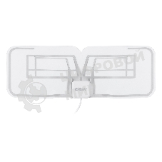 Антенна телевизионная BBK DA27 30дБ активная белый каб.:2м