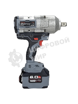Аккумуляторный гайковерт бесщеточный ударный ProfiPower T-2000N (Li-ion-1шт, 6.0А·ч, 2000Нм, адаптер переходника, З/У, в кейсе)