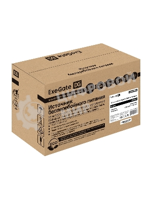 Источник бесперебойного питания ExeGate SpecialPro UNB-600.LED.AVR.4C13.RJ.USB 600VA/360W, LED, AVR, 4*C13, RJ45/11, USB, черный