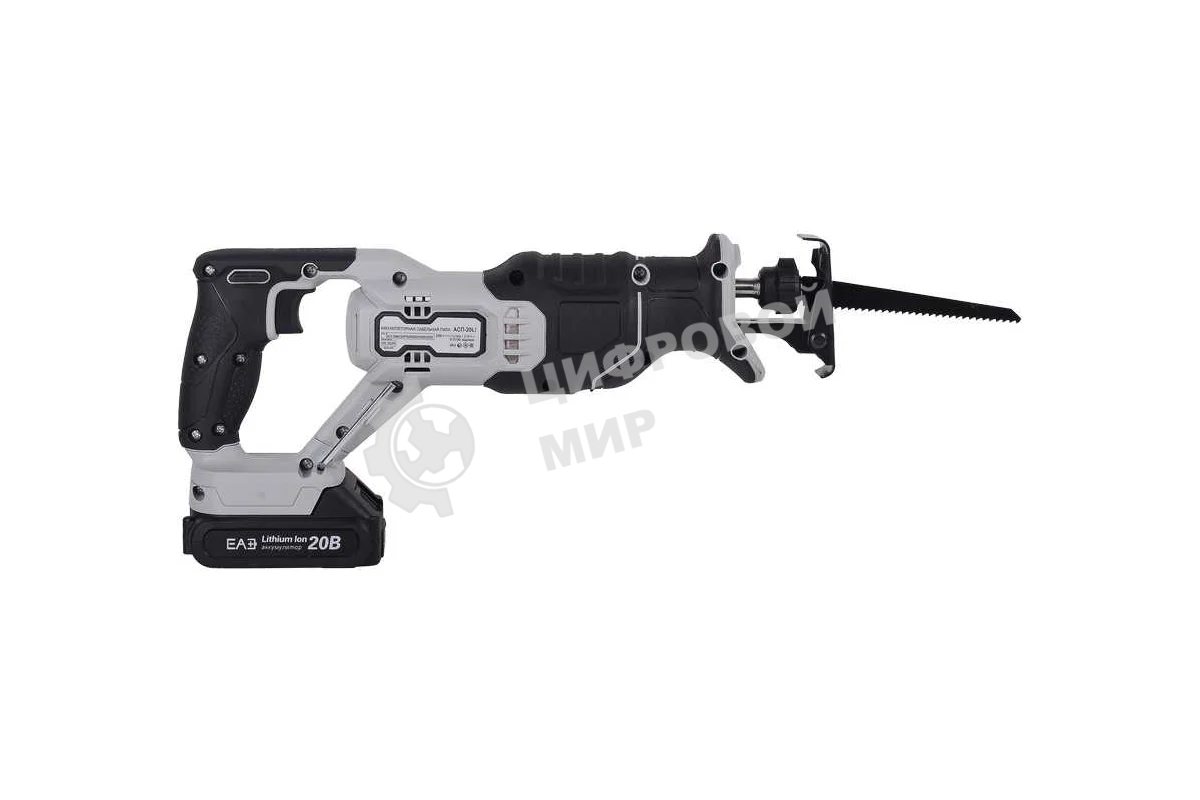 Сабельная пила аккумуляторная АСП-20Li (в комплекте 1 АКБ и ЗУ) ЕА+ Ресанта