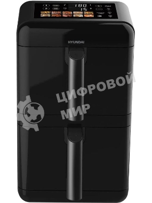 Аэрогриль Hyundai HYF-9084 черный, 3000 Вт, 12 л, сенсор, 11 программ