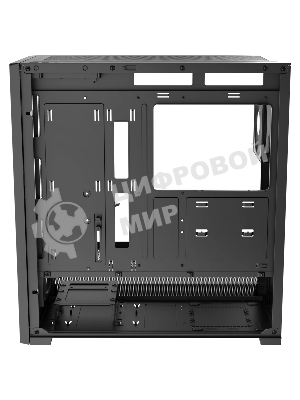 Корпус Ocypus Delta C70 BK ARGB, Midi-Tower, чёрный, 4 x 120 мм