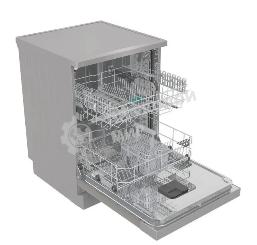 Посудомоечная машина Gorenje GS642E90X, серебристая, 59.9 см, 13 компл., 47 дБ, класс A++