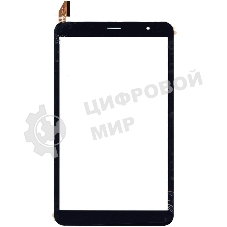 Сенсорное стекло (тачскрин) для Prestigio Grace 3738 3G, черное