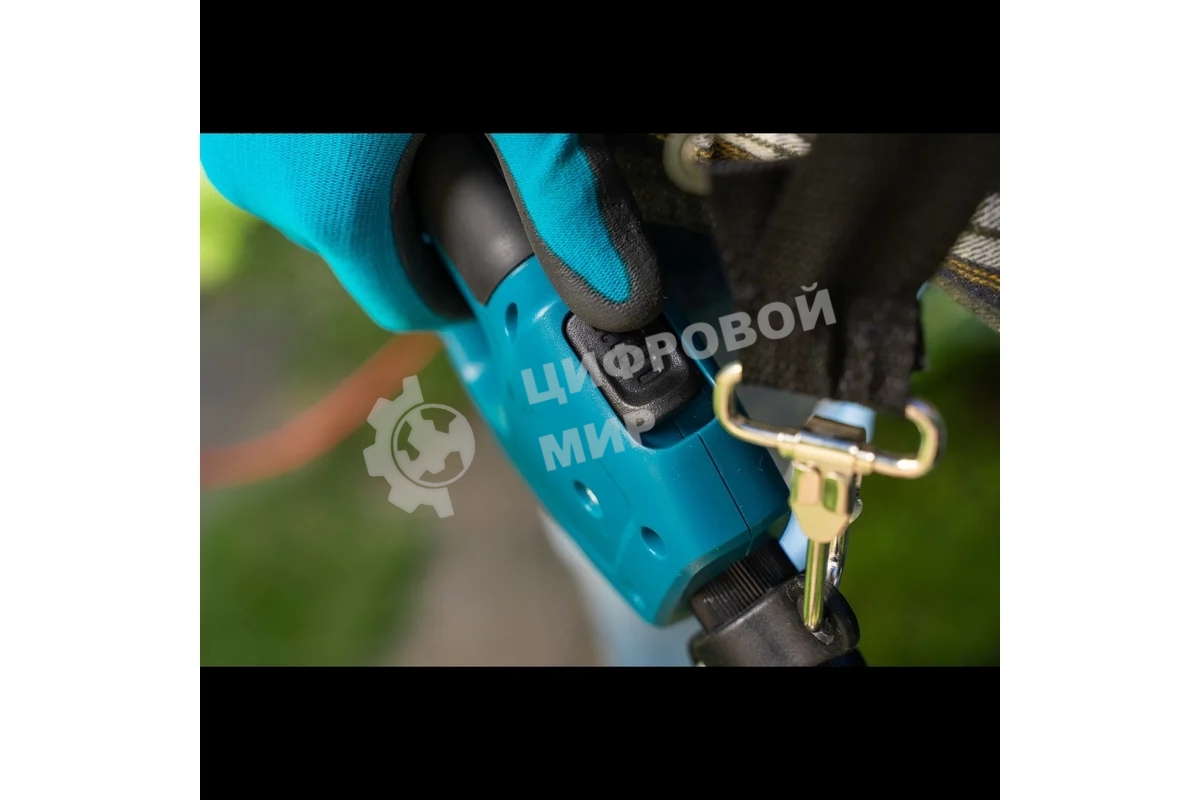 Триммер электрический Makita UR3500 700Вт неразбор.штан. реж.эл.:леска