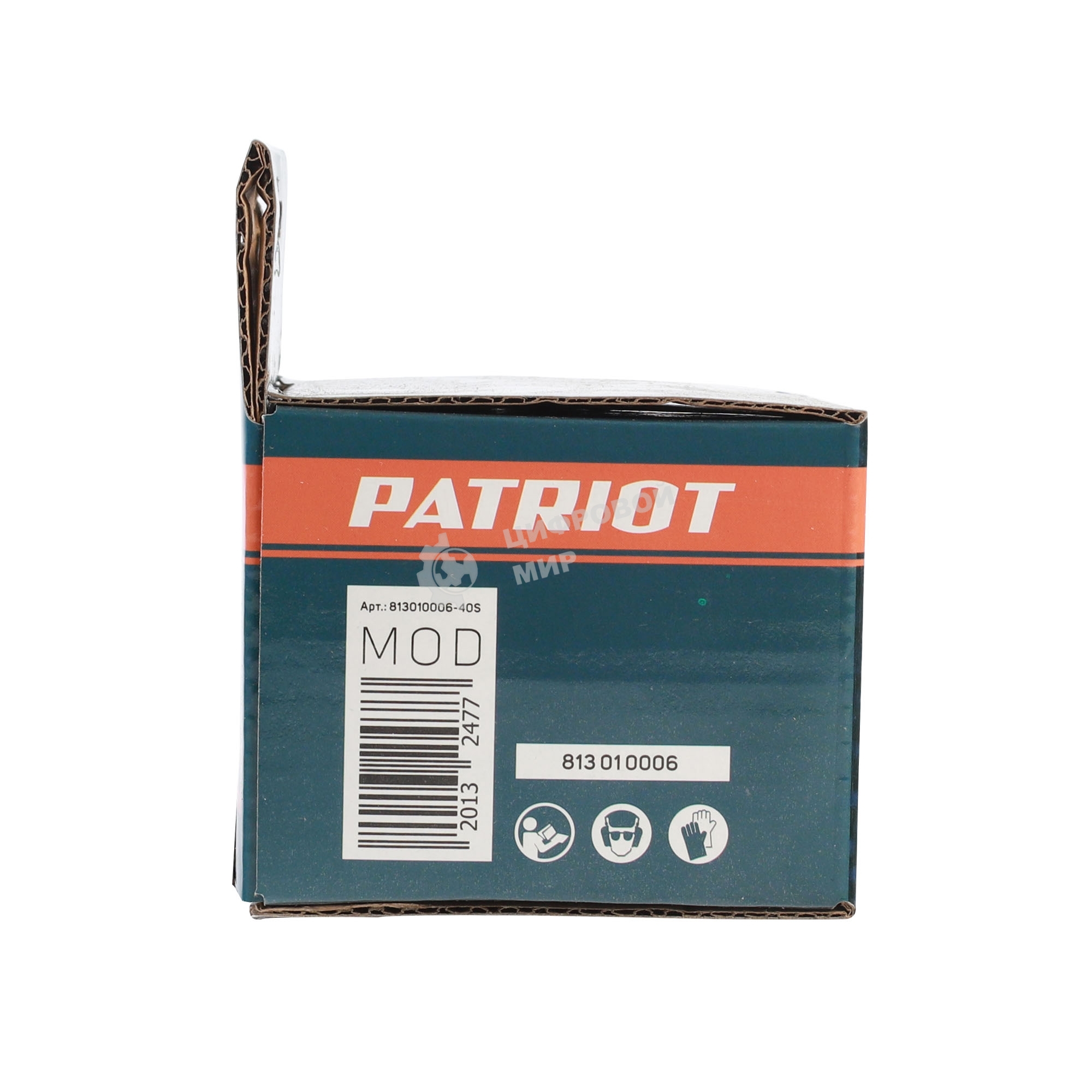 Щетка EDGE by PATRIOT чашеобразная 75ммХМ14 витая проволока