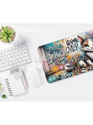 Коврик для мыши Cactus Game Over 900x400x4мм (CS-MP-COR01XXL)