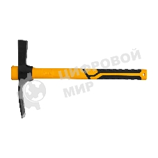 Кирка-молоток Denzel 650 г, фибергласовая обрезиненная рукоятка 385 мм