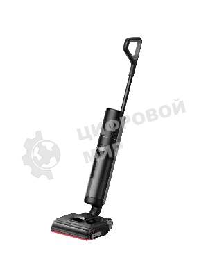 Пылесос вертикальный Dreame Wet and Dry Vacuum H15S черный, питание от аккумулятора, 400 Вт, уборка сухая/влажная, пылесборник 0,7 л