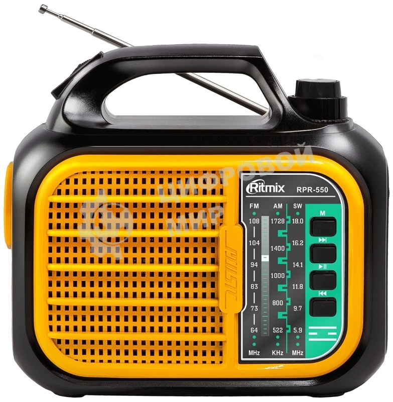 Радиоприёмник RITMIX RPR-550 черный