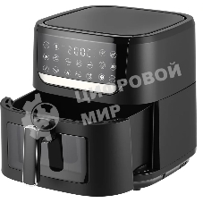 Аэрогриль TopDevice TDA801 черный, 1750 Вт, 8 л, сенсор, 12 программ