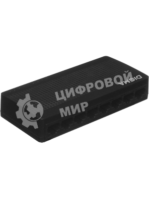 Коммутатор Digma DSW-308FE, 8×100 Мбит/с, неуправляемый