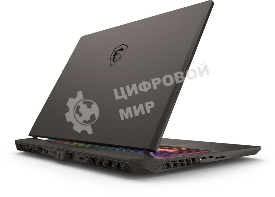 Ноутбук MSI Vector 16 HX AI A2XWIG-487XRU серый Intel Core Ultra 9 275HX/32Gb/SSD 1Tb/RTX 5080 16Gb/16