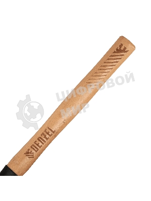 Молоток слесарный Denzel 300 г, кованый квадратный боек, буковая рукоятка