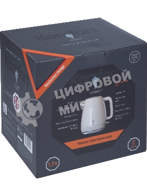 Чайник электрический LEONORD LE-1546 1.7 л, бежевый (111160)