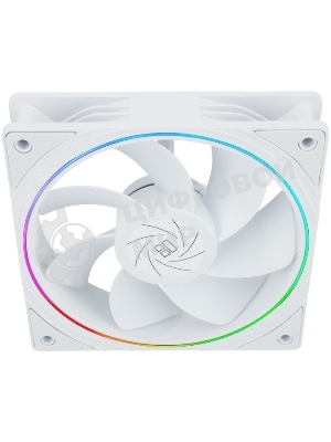 Кулер для корпуса Thermalright TL-S12RW Reverse (120x120x25mm, 4-pin PWM, ARGB, 47.6CFM, 23.2dBA, 1500RPM, White)
