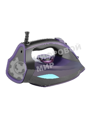 Утюг Centek CT-2361 фиолетовый, 3000 Вт, 50 г/мин, 195 г/мин, 450 мл