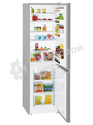 Холодильник Liebherr CUELE 3331-26 001 серебристый двухкамерный 212/84л морозилка снизу