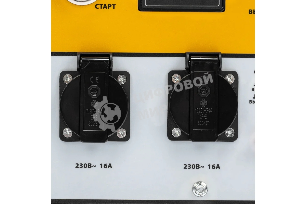 Электрогенератор дизельный Denzel DES-32E, 3.2 кВт, 110 дБ, 78.9 кг