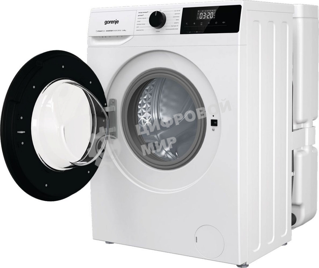 Стиральная машина Gorenje W1NHPI60SCSIRV белый загр. фронтальная макс.: 6 кг 1400об/мин класс: А