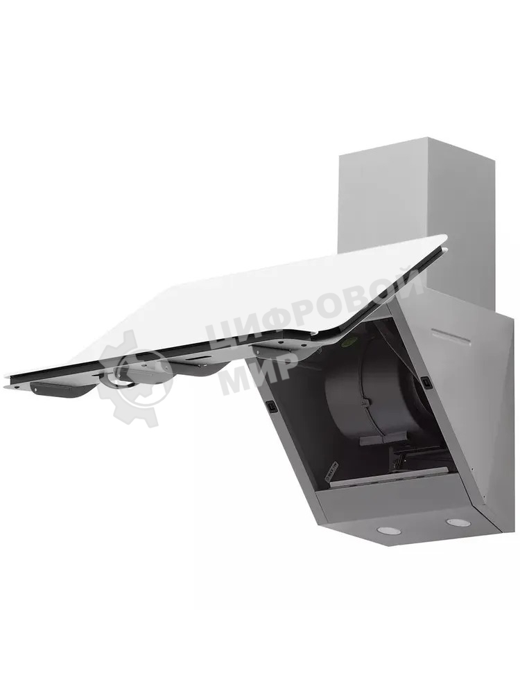 Вытяжка наклонная KRONA Saturn 600 DN белый 4S белый, 59.5 см, 950 куб. м/ч, 68 дБ