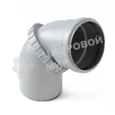 Отвод поворотный универсальный (Полипропилен) Ду110 PRO AQUA 1011087T