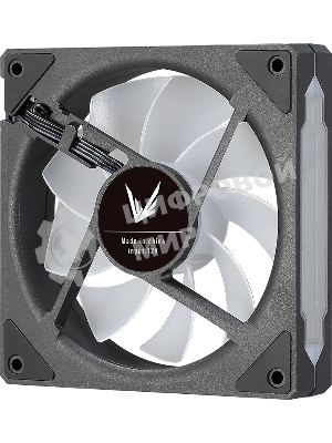 Вентилятор для корпуса Aerocool/Formula Floe 12BK ARPW ARGb черный, 120 мм, 1500 об/мин, 26.8 дБ, 4 pin