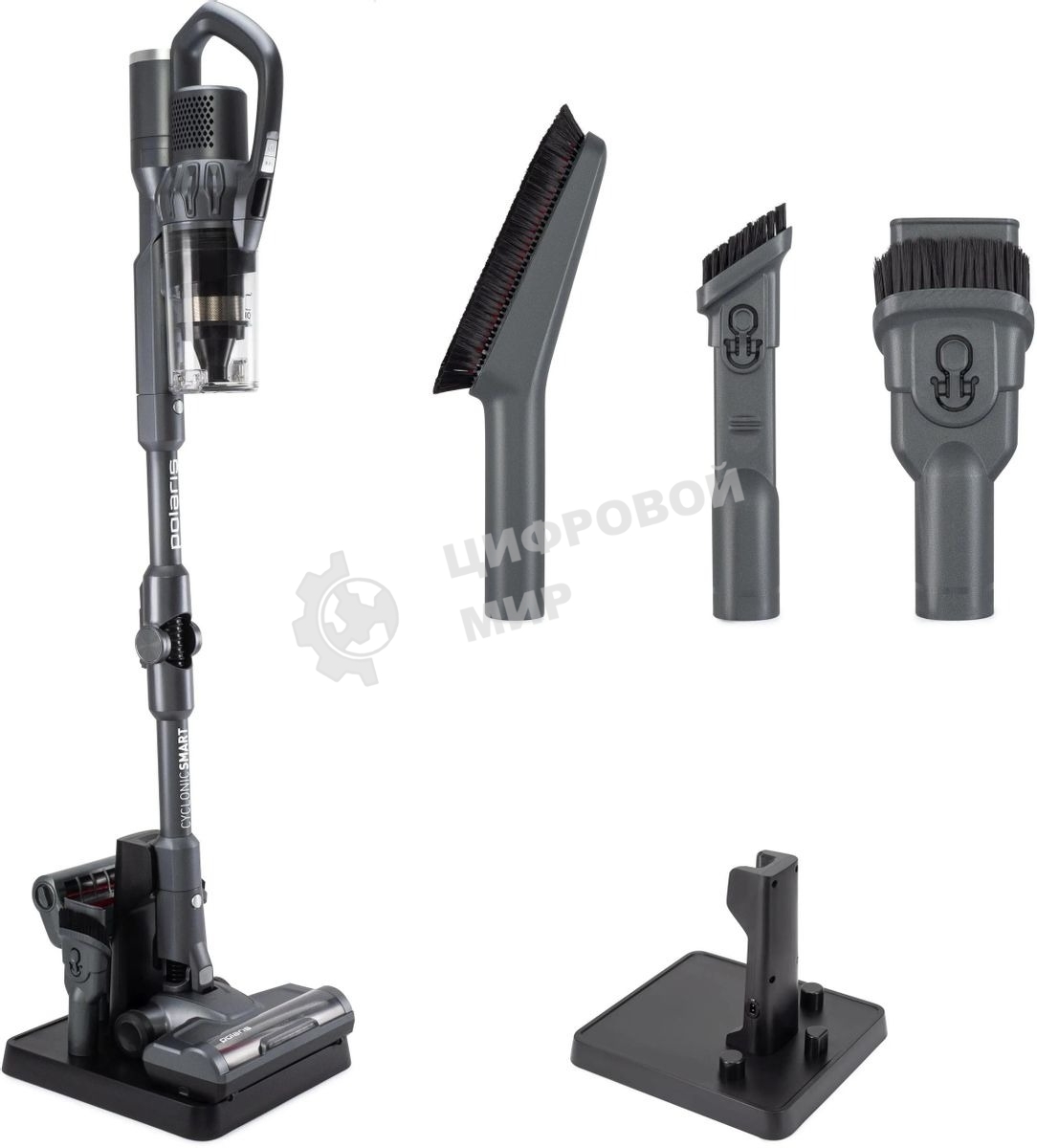 Пылесос Polaris IQ Home PVCS 4070 600Вт графит/серый