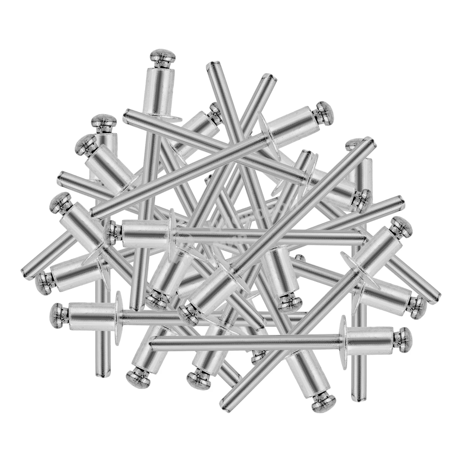 Заклепки алюминиевые Denzel, 5/32