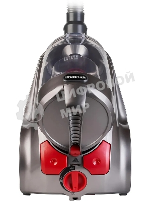 Пылесос Hyundai HYV-C4500 темно-серый, 380/2400 Вт, уборка сухая, пылесборник контейнер 3.5 л